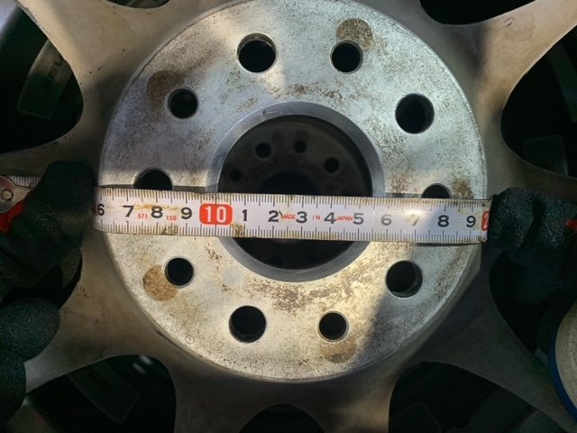 RAYS(レイズ) CE28 17インチ中古美品ホイール・新品タイヤ4本セット！の画像6
