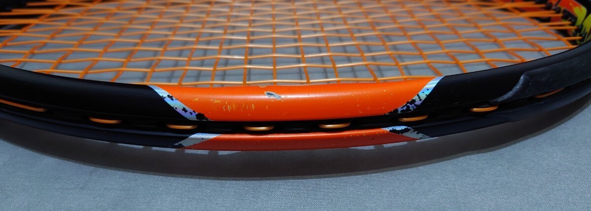 wilsonウィルソン BURN95 グリップ3 錦織圭 硬式 テニスラケット_画像5