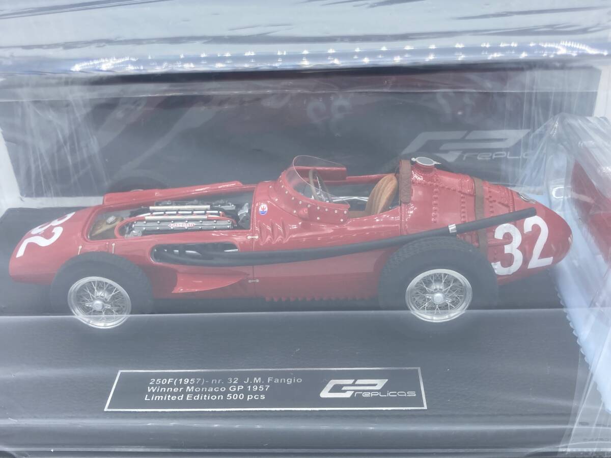 【5月末まで】 GP Replicas 1/18 マセラティ 250F #32 J.ファンジオ TOPMARQUES トップマルケス MASERATI 1957 World Champion GP082A_画像1