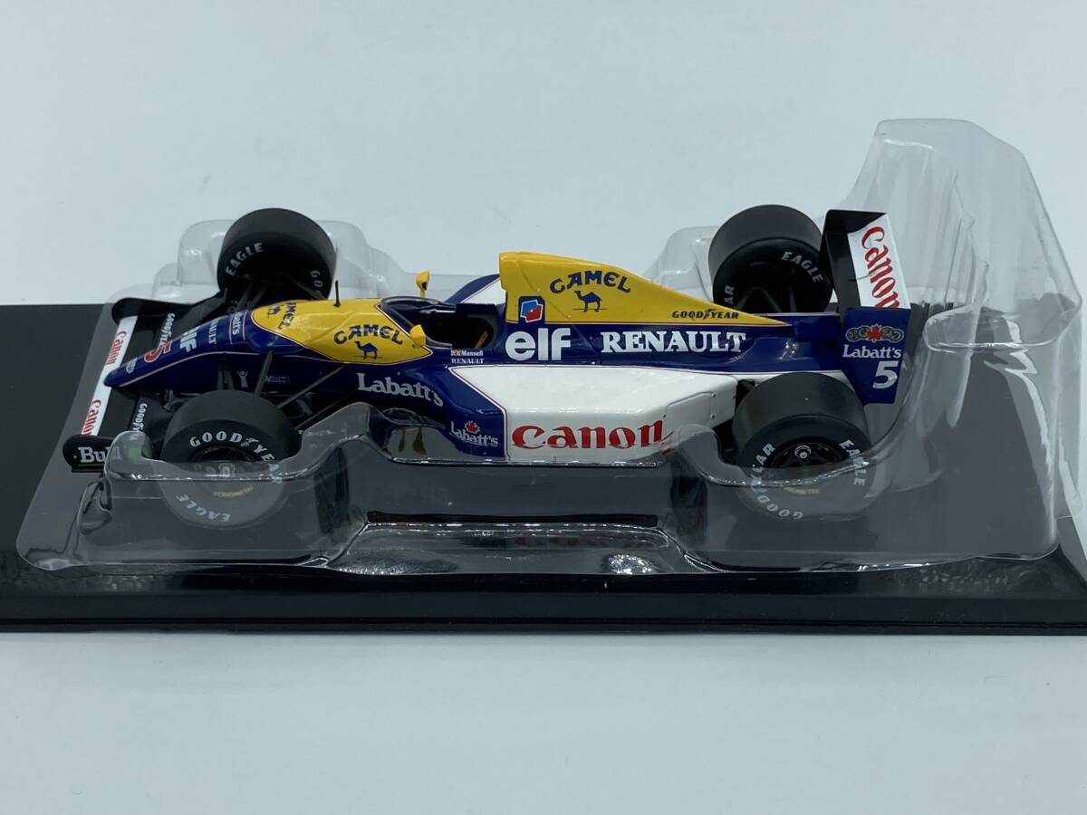 Premium Collectibles 1/24 ウィリアムズ FW14B #5 N.マンセル 1992 CAMEL加工 ビッグスケール F1 コレクション デアゴスティーニの画像5