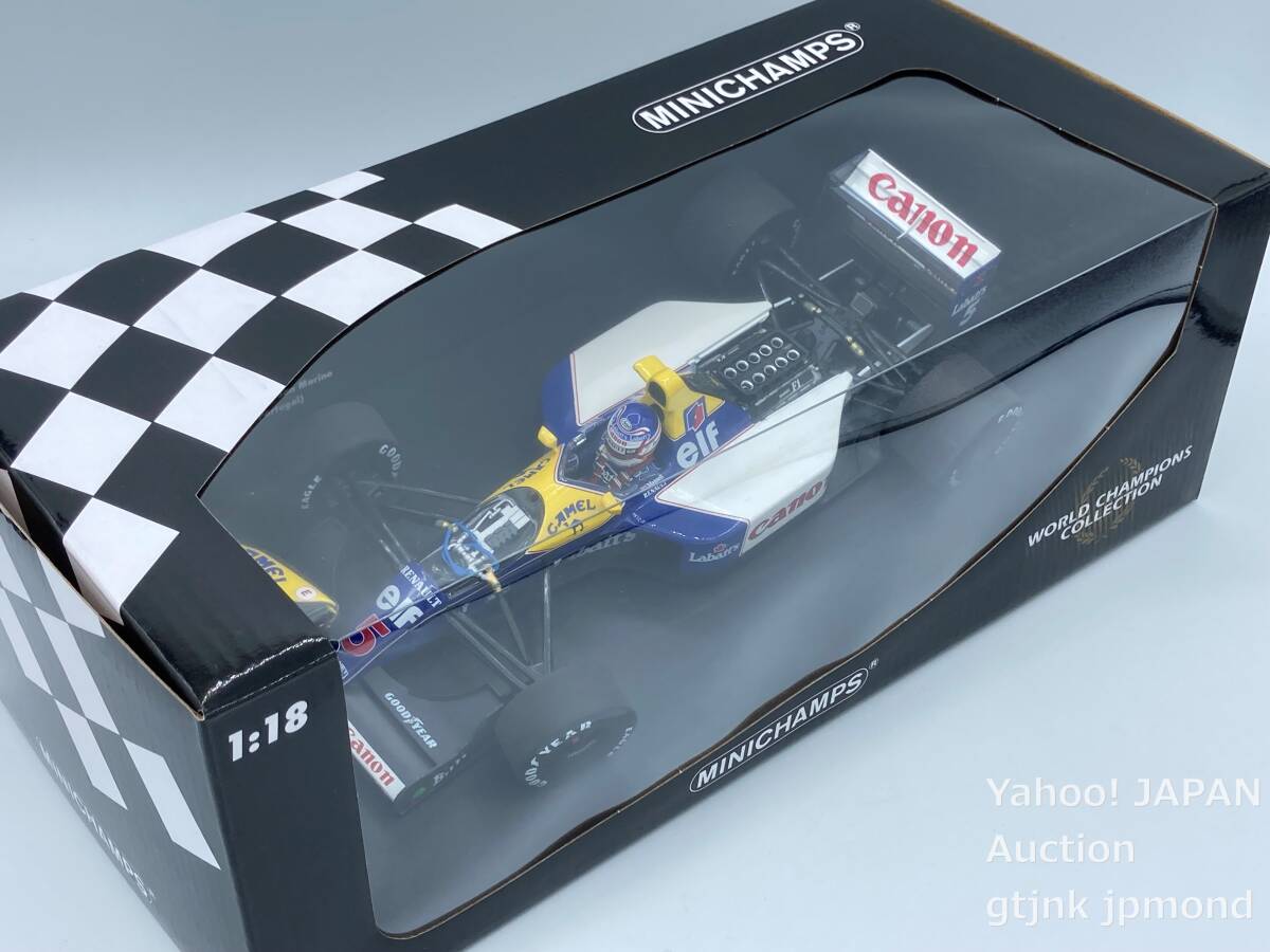 Minichamps 1/18 ウィリアムズ ルノー FW14B #5 N.マンセル CAMEL加工品 ミニチャンプス WORLD CHAMPIONS COLLECTION Williams Renaultの画像1