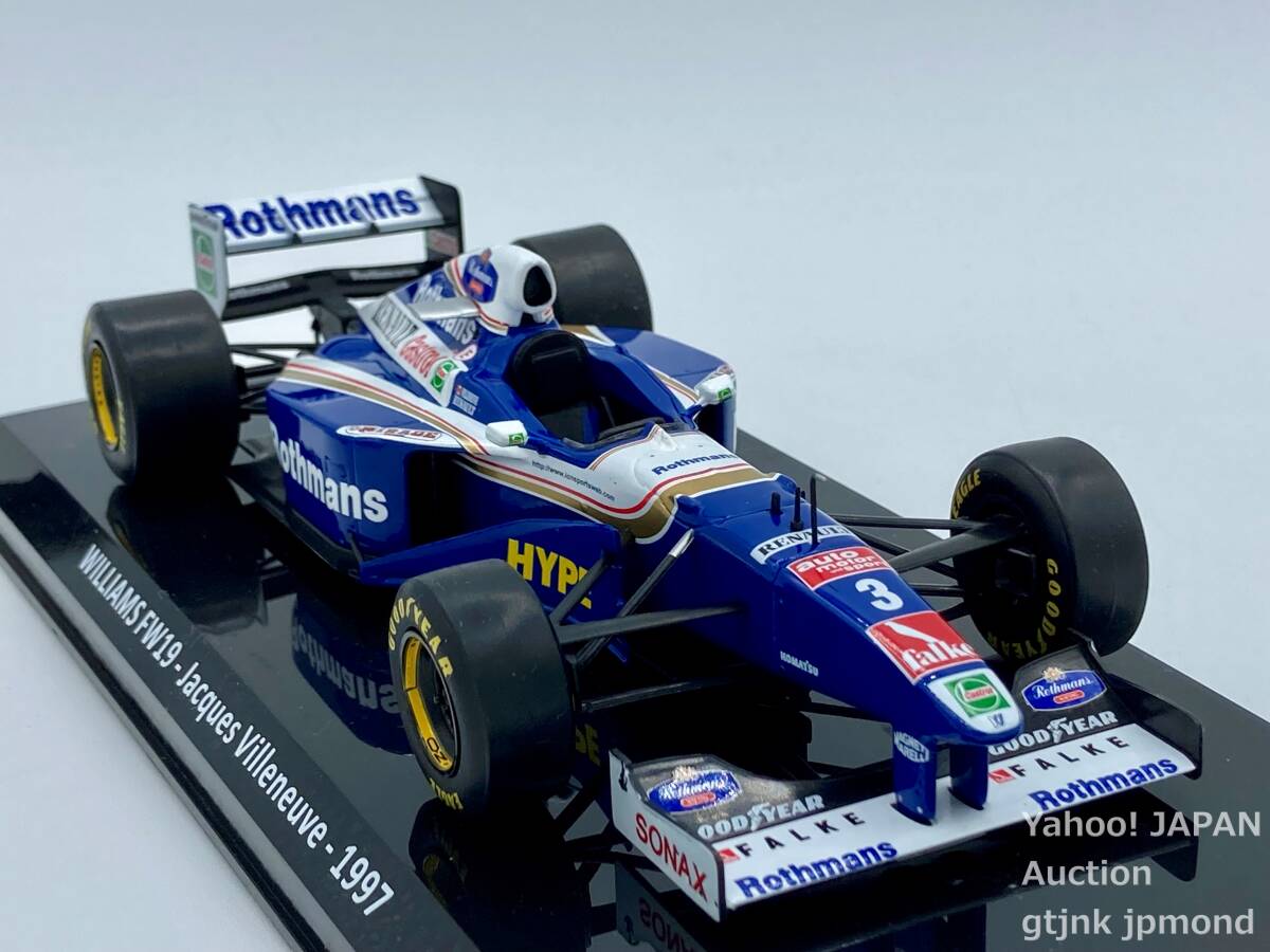 【ラス1】 Premium Collectibles 1/24 ウィリアムズ FW19 #3 J.ヴィルヌーブ Rothmans加工 1997 ビッグスケール F1 コレクションの画像1