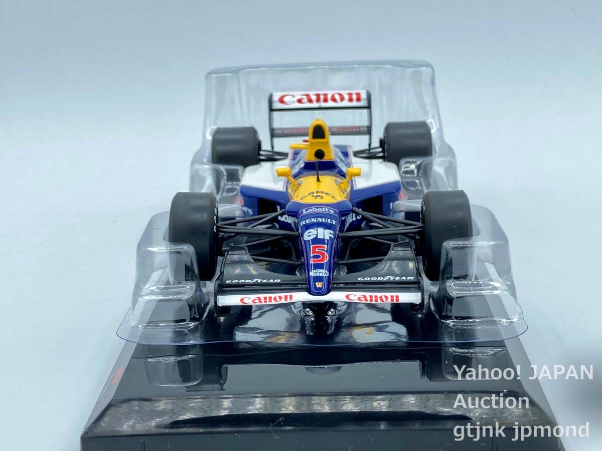 Premium Collectibles 1/24 ウィリアムズ FW14B #5 N.マンセル 1992 CAMEL加工 ビッグスケール F1 コレクション デアゴスティーニの画像3