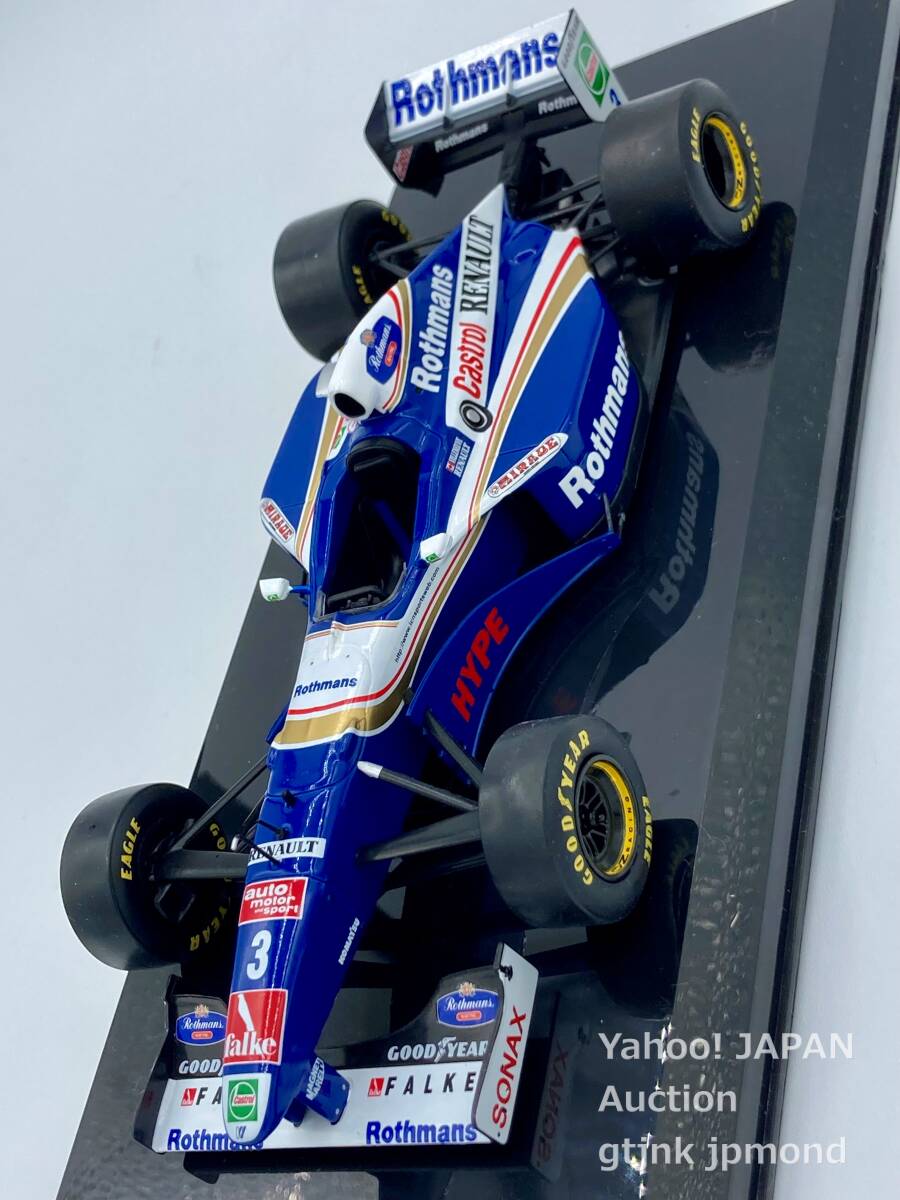 【ラス1】 Premium Collectibles 1/24 ウィリアムズ FW19 #3 J.ヴィルヌーブ Rothmans加工 1997 ビッグスケール F1 コレクションの画像9