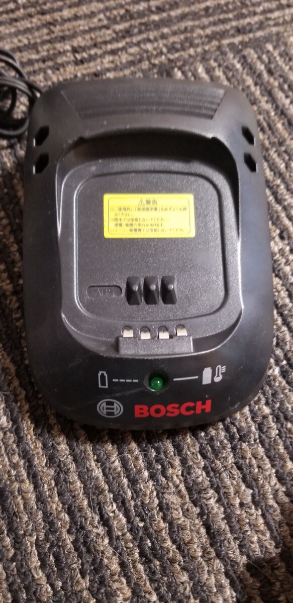 ジャンク品 BOSCH PDR18LI 18V 1.5Ah ケース無し インパクトドライバー&充電器&バッテリーセットの画像4