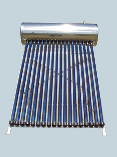 太陽熱温水器　１５０L　ヒートパイプ式　SS-PSS-HP-150 未使用　在庫処分、（山形県、宮城県に限定）配達無料。2_画像1