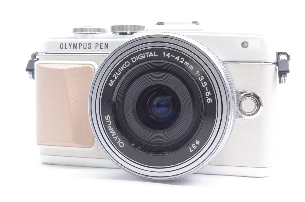 ★極美品★ OLYMPUS オリンパス PEN Lite E−PL7 ホワイト 電子ビューファインダー付き ミラーレス一眼カメラの画像2