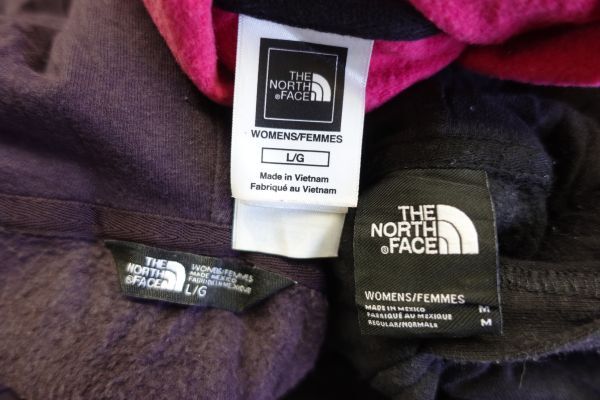 LDS-NFSW4 レディースサイズ ノースフェイス THE NORTH FACE ロゴ スウェットMIX￥1～ビンテージUS古着卸セット業者まとめ売りの画像2