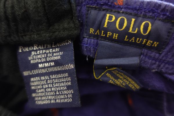 PT-RL4 ラルフローレン Ralph Lauren イージーパンツ パジャマパンツ￥1～ビンテージUS古着卸セット業者まとめ売り_画像2