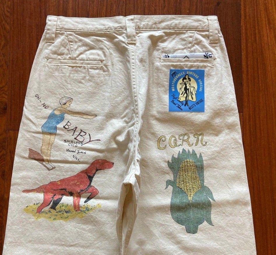 WESTOVERALLS ARE YOU DIFFERENT メモリアル パンツ west's WESTOVERALLS ARE YOU DIFFERENT メモリアル パンツ west's