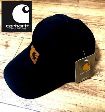 カーハート キャップ Carhartt キャップ ブラック 黒 帽子ODESSA CAP ハット メンズ レディース フリーサイズ _画像1