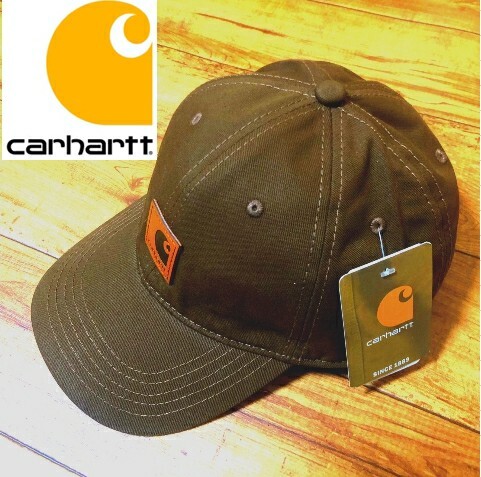 カーハート キャップ Carhartt キャップ ブラウン 茶色 帽子ODESSA CAP ハット メンズ レディース フリーサイズ _画像1