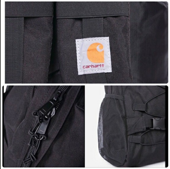 carhartt カーハート バッグパック リュック メンズ レディース 男女兼用 リュックサック 黒 ブラック 新品 未使用 タグ付き 鞄の画像3