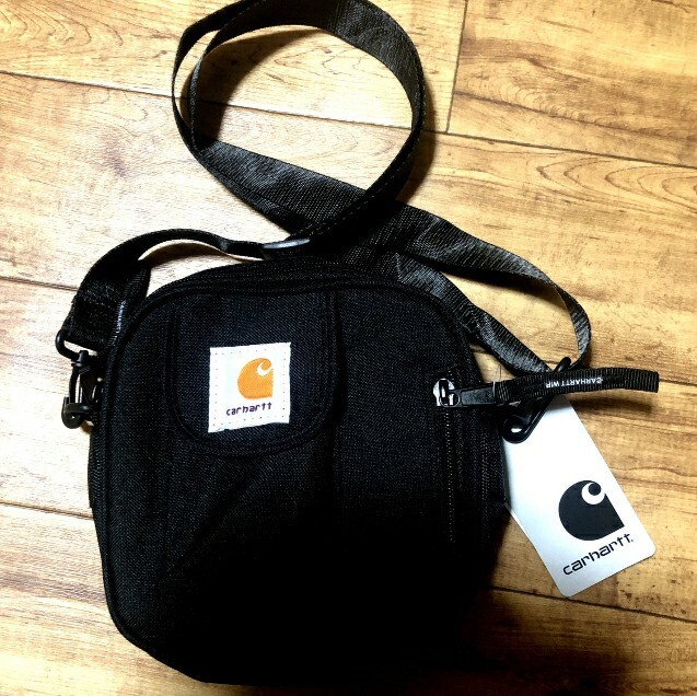 Carhartt カーハート ショルダーバッグ Essentials Bag バッグ ミニショルダーバッグ ブラックの画像2