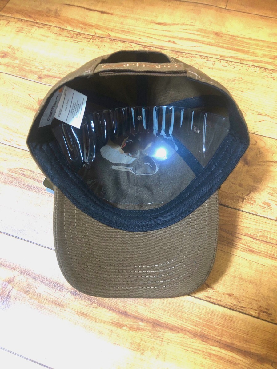 カーハート キャップ Carhartt キャップ ブラウン 茶色 帽子ODESSA CAP ハット メンズ レディース フリーサイズ の画像5