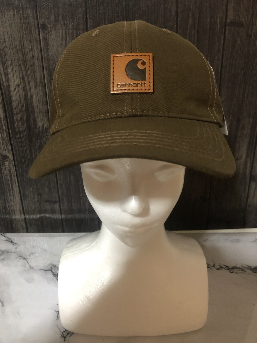 カーハート キャップ Carhartt キャップ ブラウン 茶色 帽子ODESSA CAP ハット メンズ レディース フリーサイズ _画像2