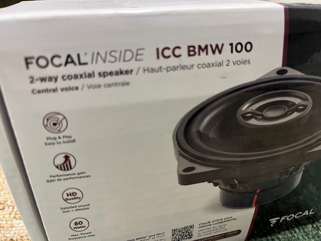 正規品●FOCAL ICC BMW 100●高級オーディオセンタースピーカー●新品未使用！の画像6