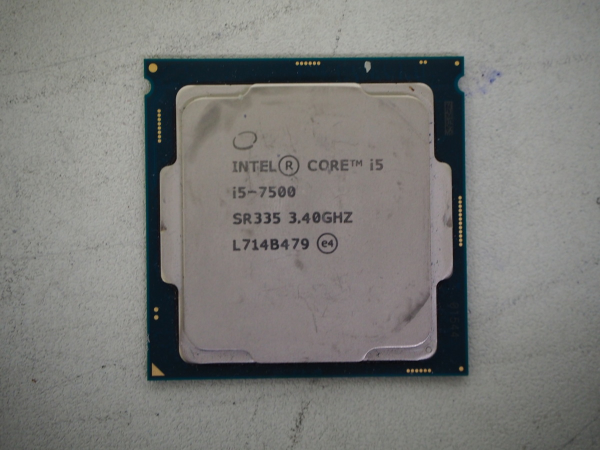 【ハード王】中古CPU/Corei5-7500 SR335 3.40GHz/10522-Cの画像1
