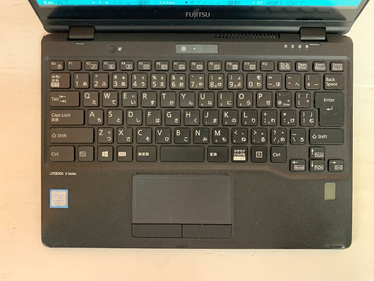 【ハード王】富士通 LIFEBOOK U939X/C FMVU27001/Corei7-8665U/16GB/ストレージ無/バイオスOK/10378-D11の画像3