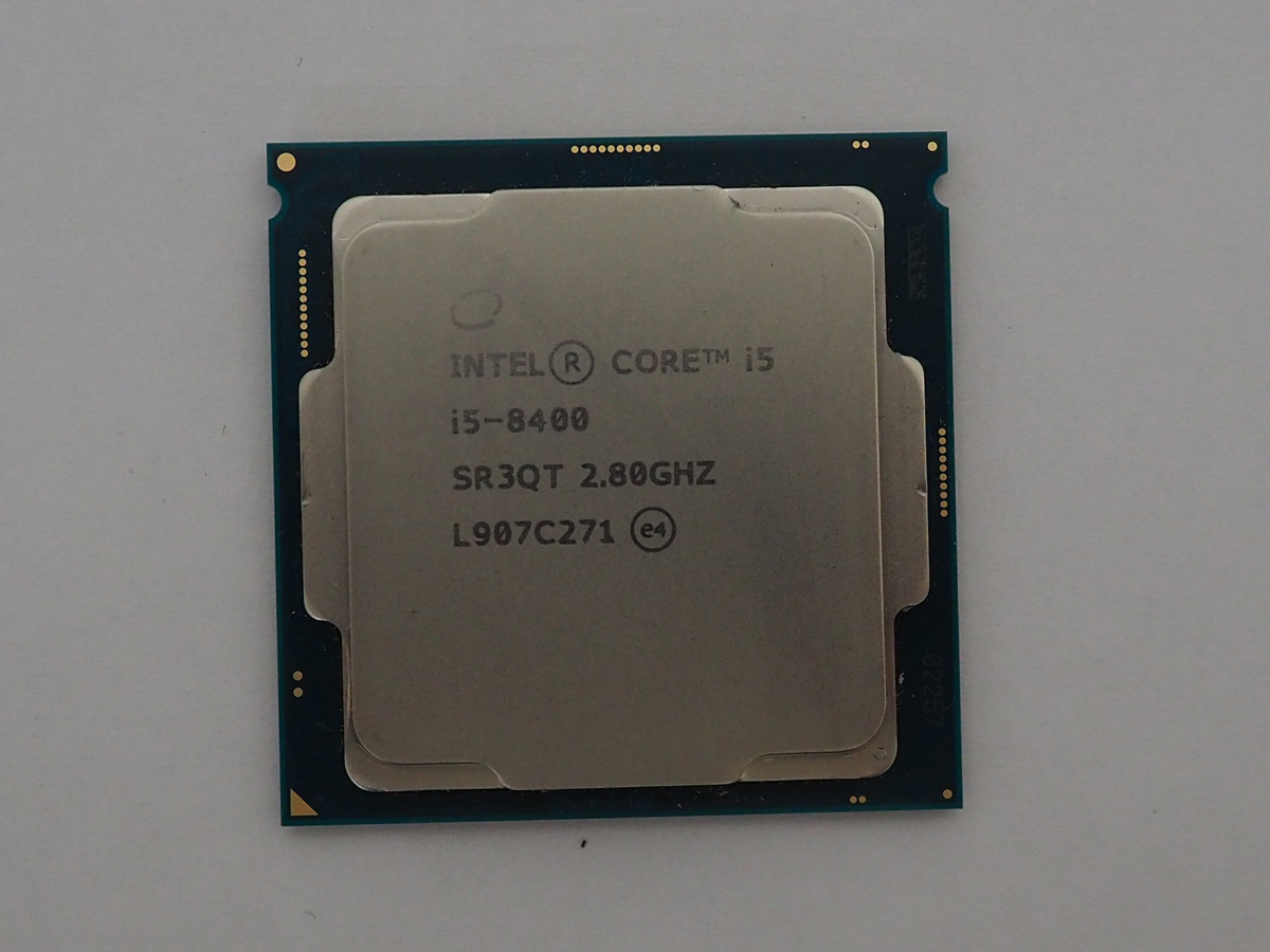 【ハード王】中古CPU/Corei5-8400 SR3QT 2.80GHz/10276-Cの画像1