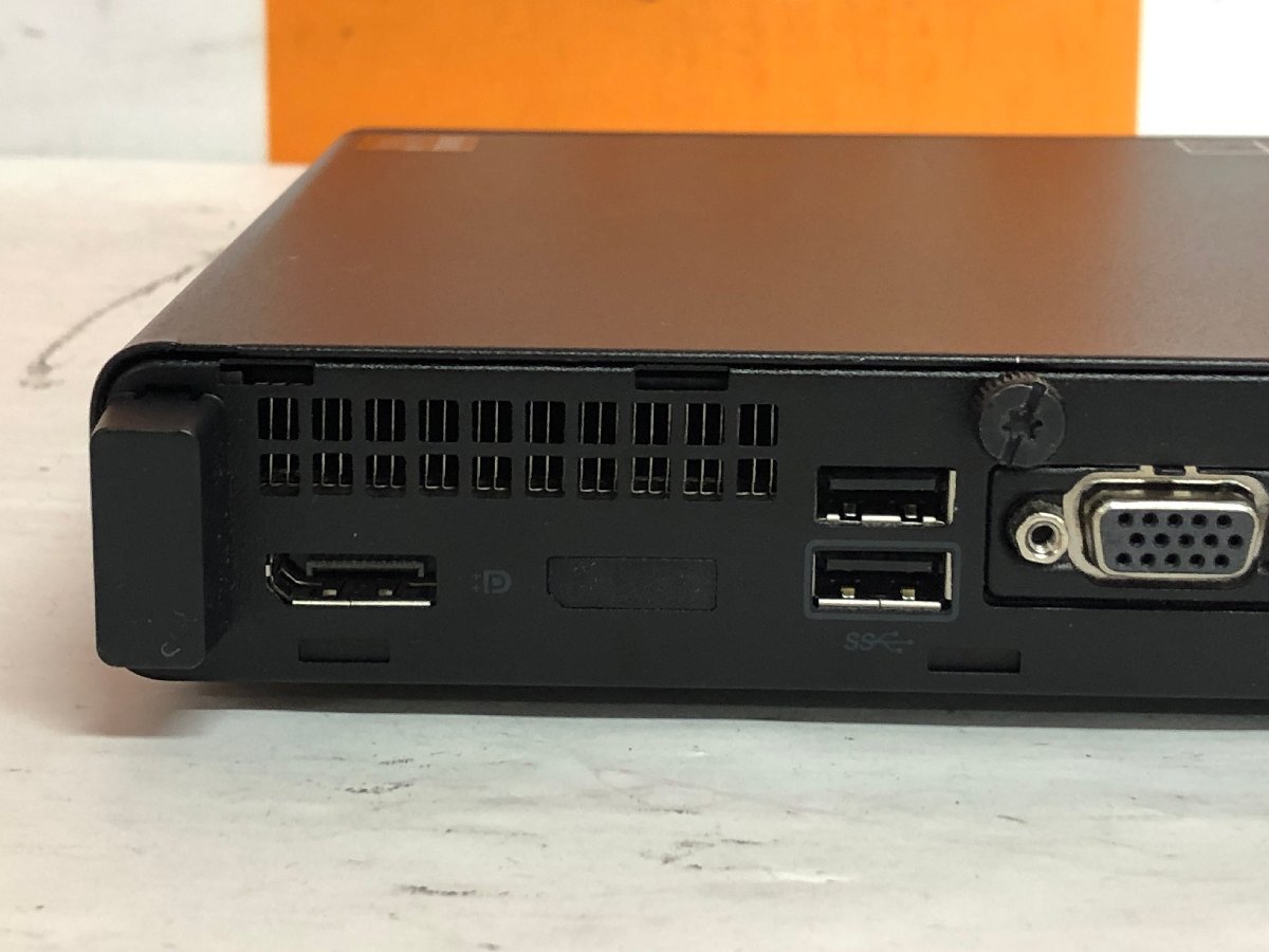 【ハード王】1円～/HP ProDesk400G4DM/Corei5-8500T/8GB/ストレージ無/10821-R22_画像6