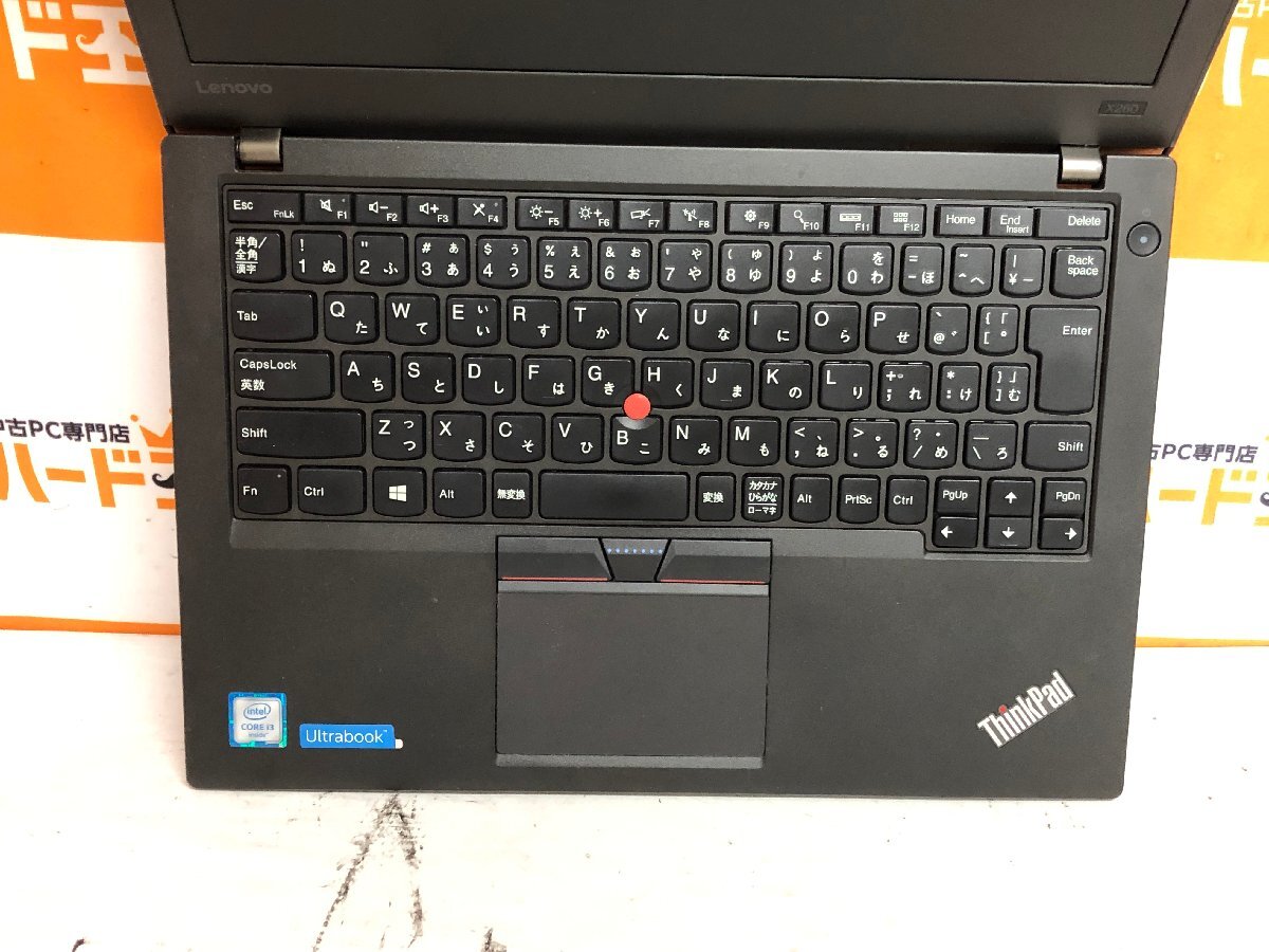 【ハード王】1円～/Lenovo ThinkPad X260 20F5A19U00/Corei3-6100U/4GB/ストレージ無/10682-H13_画像3