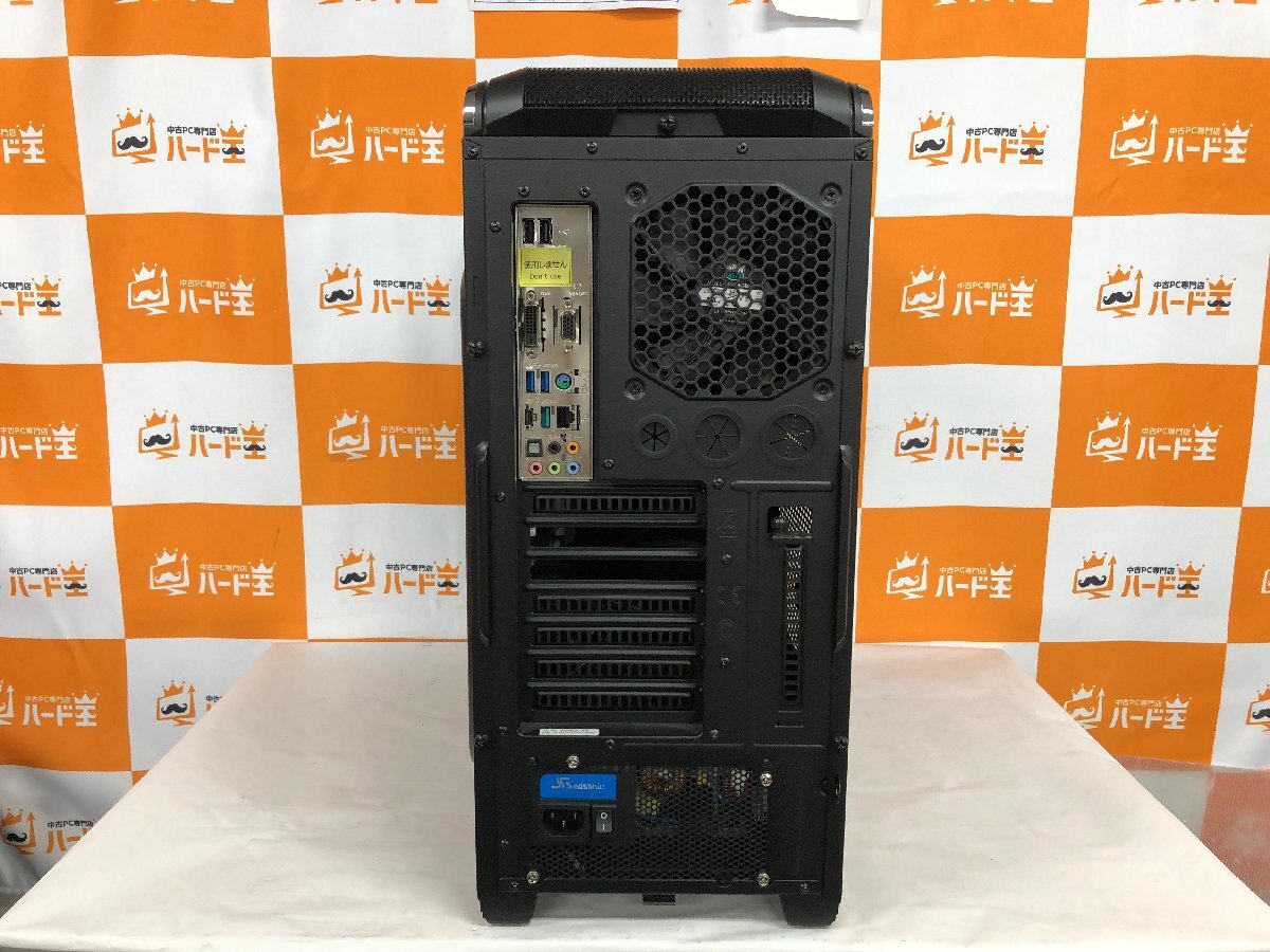 【ハード王】1円～/デスク TSUKUMO G-GEAR GX7J-A82ZT/CAP /Corei7-6700/8GB/ストレージ無/11100-B3の画像8