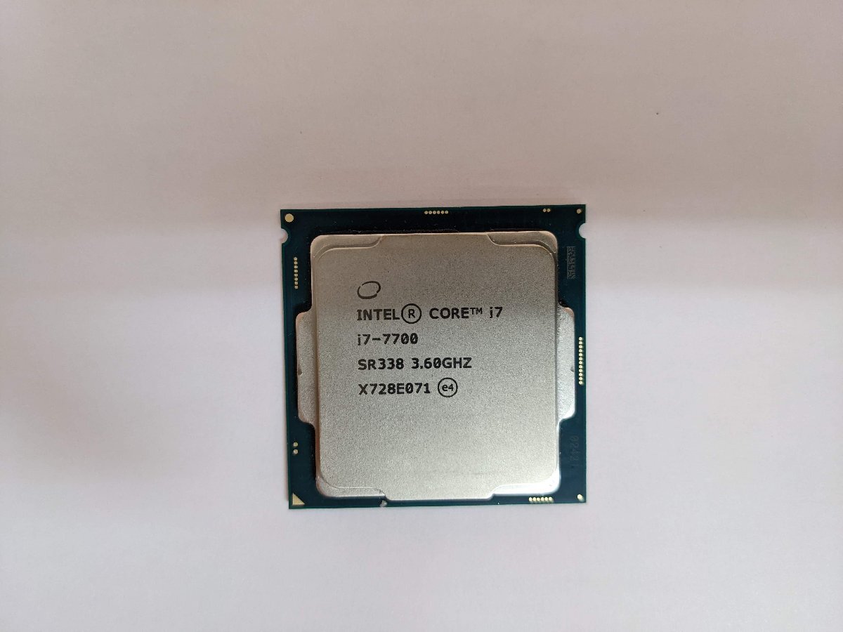 【ハード王】中古CPU/Corei7-7700 SR338 3.60GHz/9796-C_画像1