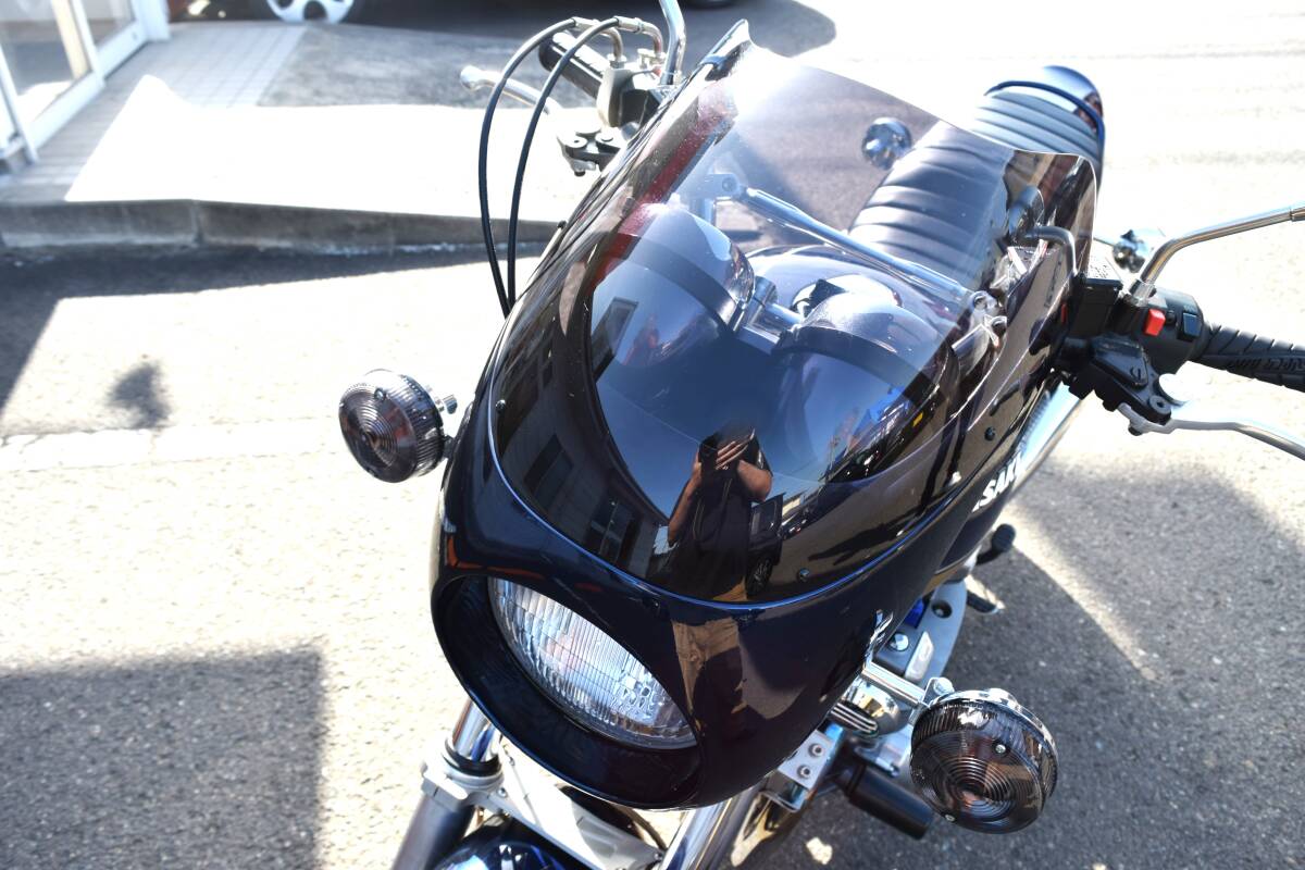カワサキ　ゼファー　１１００　RS　バイク　２輪車　ZRT10A　４本出しマフラー　福島県_画像7