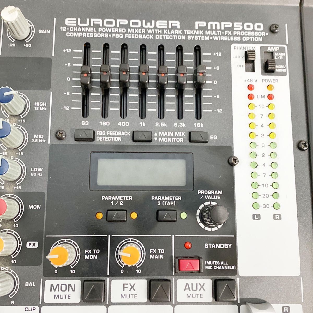 BEHRINGER PMP500 EVPOWER ベリンガー パワードミキサー