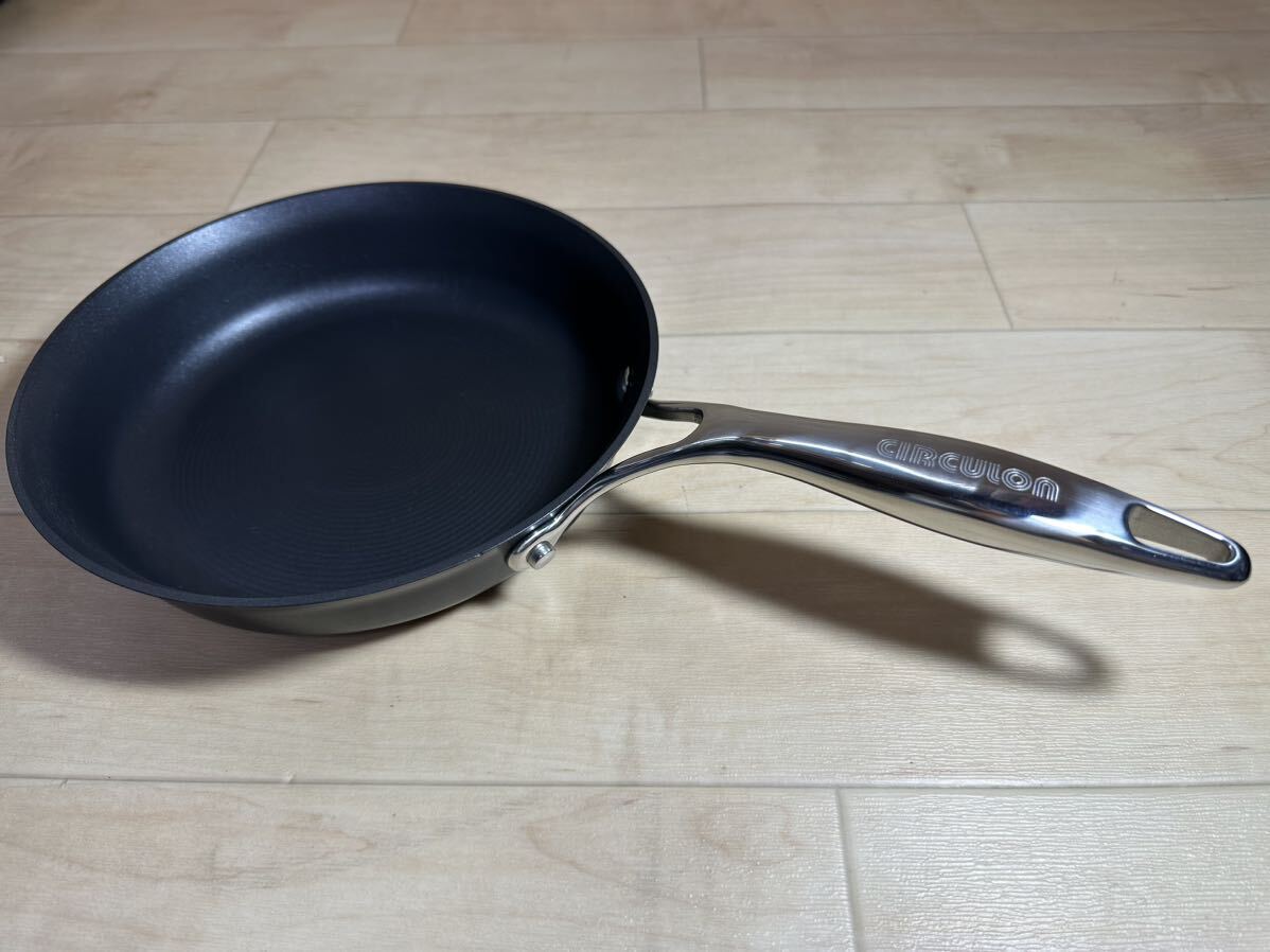 【中古品】CIRCULON サーキュロン フライパン MEYER マイヤー 調理器具 IH/ガス対応 硬質アルマイトの画像1