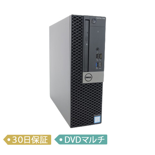 【中古】DELL OptiPlex 7050 SFF/Core i7-7700 3.6GHz/メモリ32GB/SSD 1TB/Windows 10 Pro 64bit/デスクトップ【A】_画像1