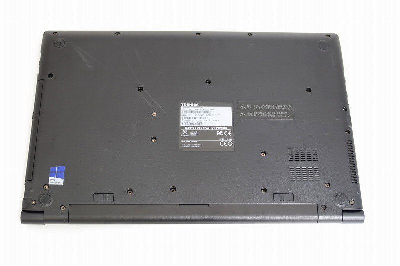 ☆1円スタート【中古】東芝 dynabook Satellite B35/R/Core i3/メモリ4GB/SSD256GB/15インチ/DVD SuperMulti/Windows 10 Pro/ノート【C】の画像5