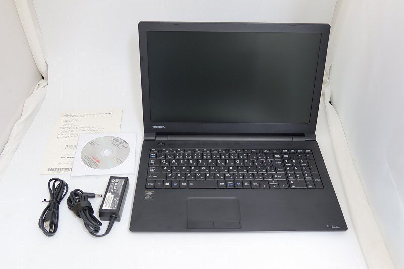 ☆1円スタート【中古】東芝 dynabook Satellite B35/R/Core i3/メモリ4GB/SSD256GB/15インチ/DVD SuperMulti/Windows 10 Pro/ノート【C】の画像9