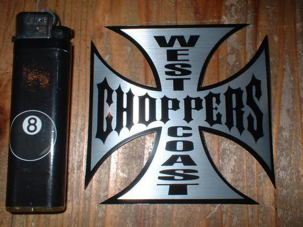 ★ウェスト コースト チョッパーズ ステッカー 3inc 正規品 West Coast Choppers_画像2