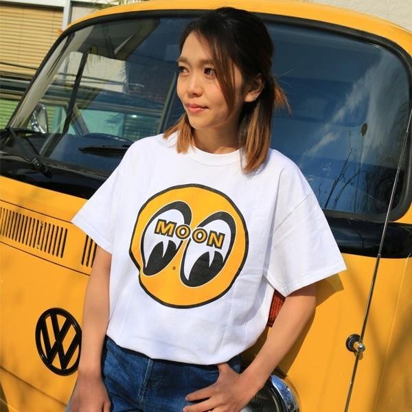 ★ムーンアイズ MOON EYEBALL Tシャツ MOONEYES - M 正規品_画像4