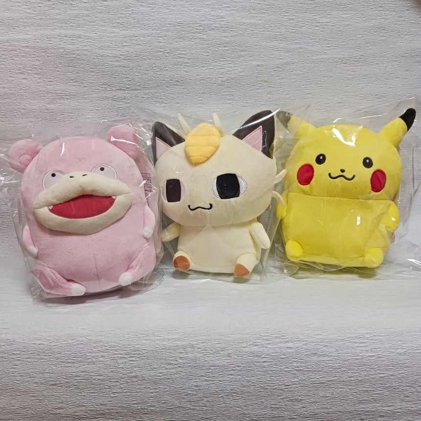 ヤドン ニャース ピカチュウ ぬいぐるみ 24じかんポケモンCHU ヤドン ニャース ピカチュウ ぬいぐるみ 24じかんポケモンCHU