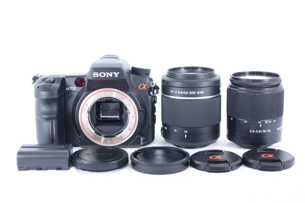 Yahoo!オークション - 極上美品 ソニー SONY α700 ダブルレンズ Yahoo!オークション - 極上美品 ソニー SONY α700 ダブルレンズ