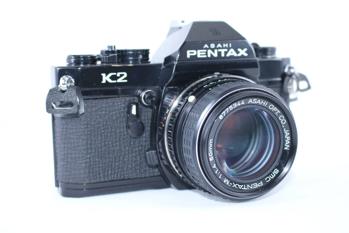 ★極美品★ペンタックス PENTAX K2 SMC PENTAX-M 50mm f1.4 ★露出計・シャッター全速OK★#M385の画像2