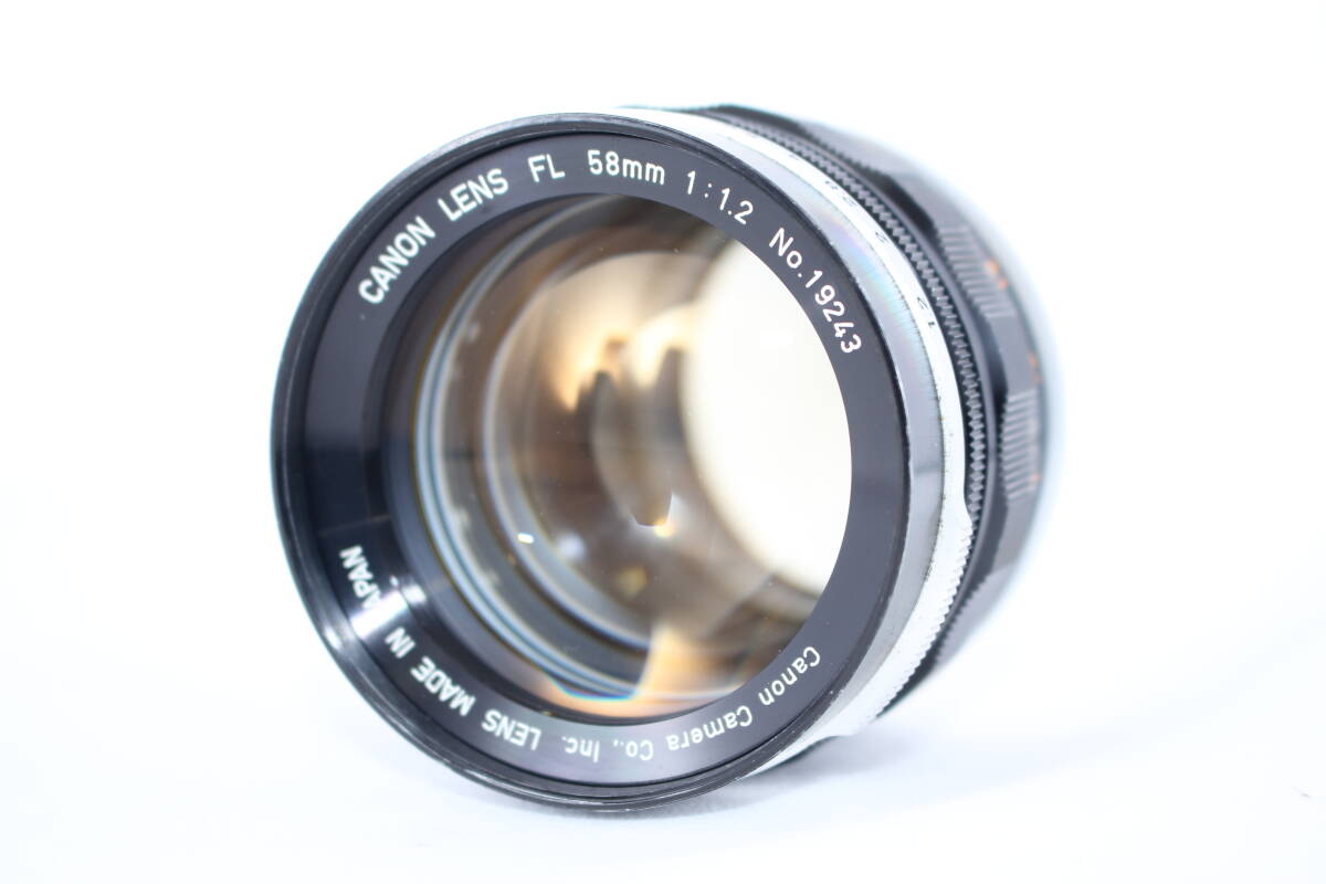 Yahoo!オークション - 極美品 キャノン CANON FL 58mm F1.2 動作 Yahoo!オークション - 極美品 キャノン CANON FL 58mm F1.2 動作