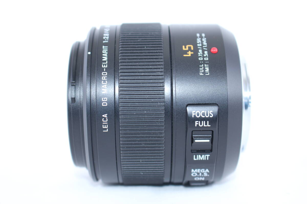 ★極上美品★パナソニック PANASONIC LEICA DG MACRO ELMARIT 45mm F2.8 ★完動★#A136_画像4