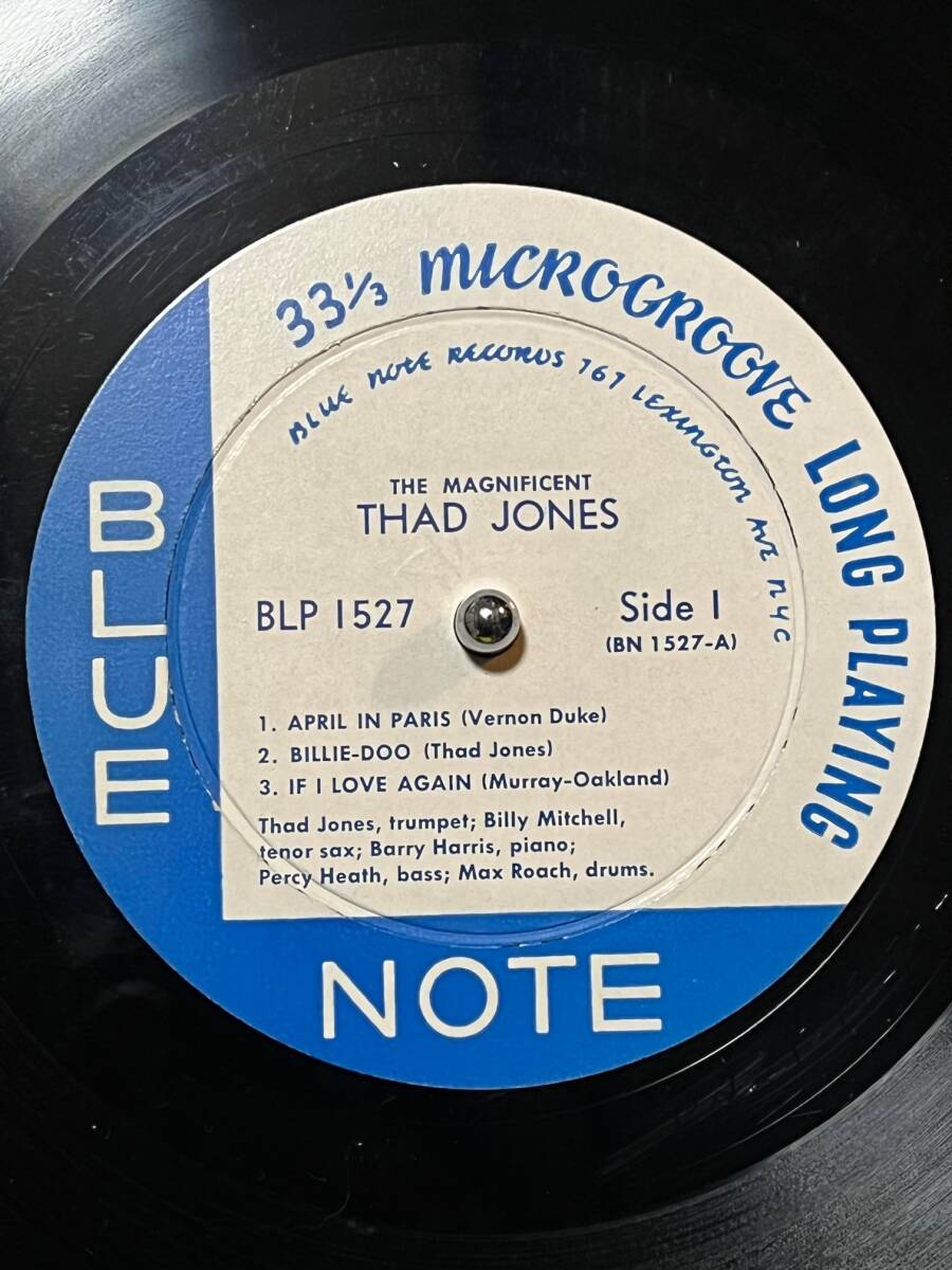 【オリジナル/美品】『 The Magnificent Thad Jones 』Barry Harris Billy Mitchell サド・ジョーンズ バリー・ハリス の画像7