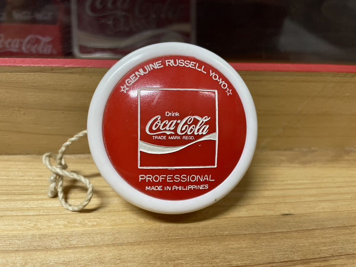 ★Coca-Cola Coke コカ・コーラグッズ コカコーラ ヨーヨー 中古品　当時物　昭和レトロ _画像1