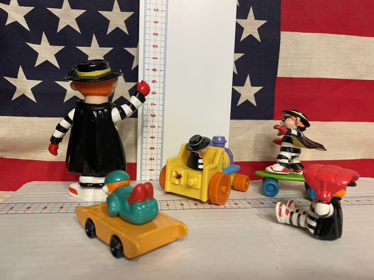 ビンテージトイ マクドナルドハッピーセットのおもちゃ　フィギュア　ハンバーグラーのおもちゃ色々　中古品　ジャンク品_画像4