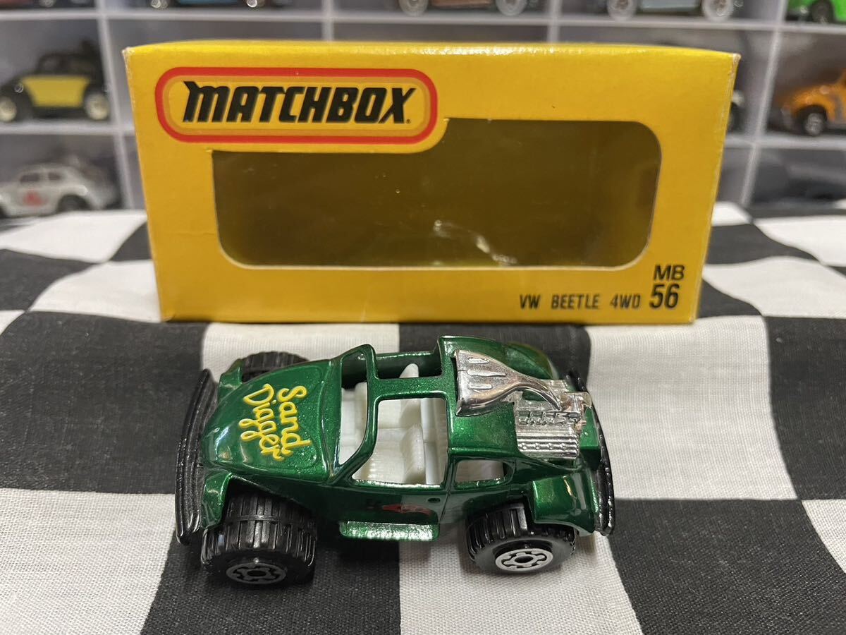 ビンテージトイ マッチボックス★MB-56★VW BEETLE 4WD※MATCH BOX 箱入り の画像9