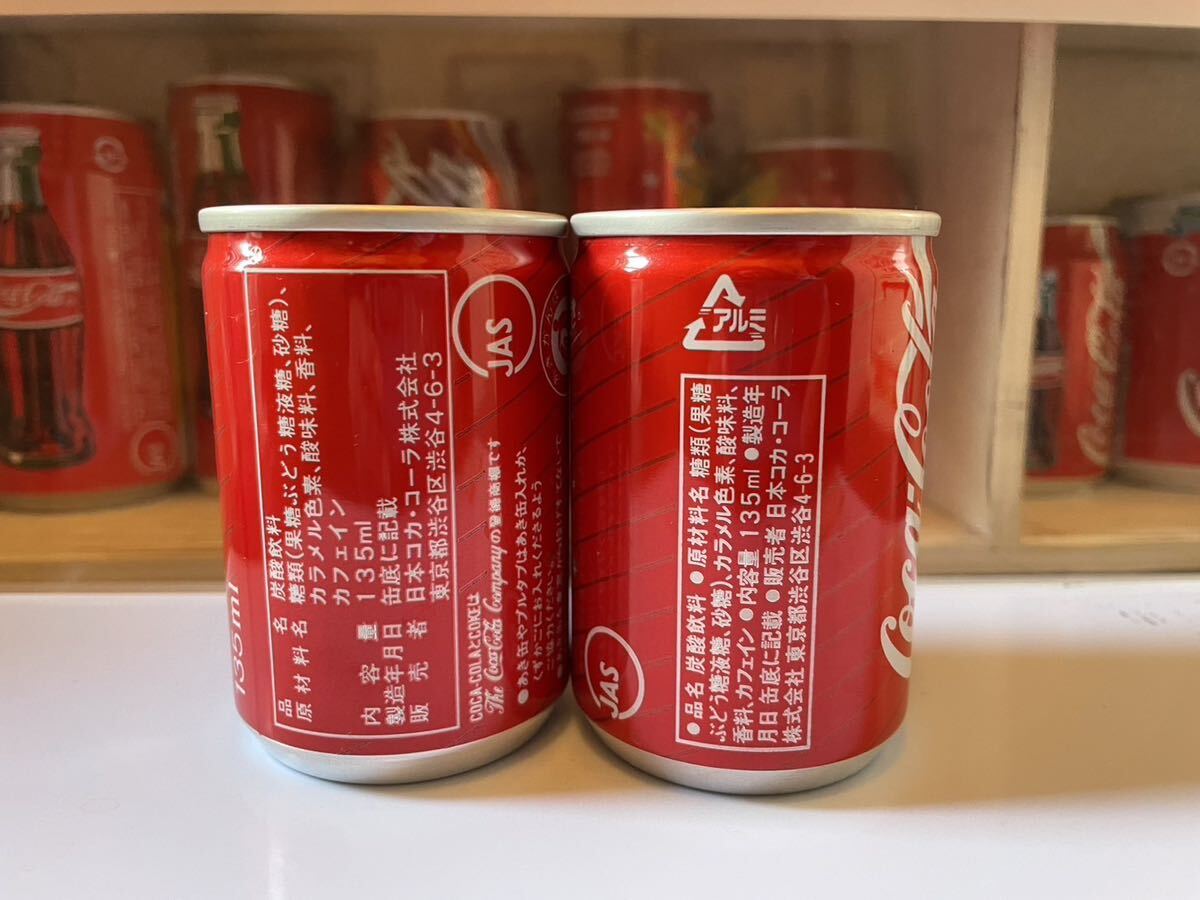  ★Coca-Cola Coke コカ・コーラグッズ空缶 135ml ミニ缶 2種の画像2