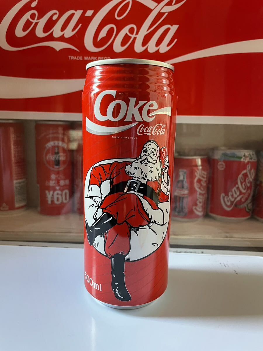 ★Coca-Cola Coke 空缶コレクション コカ・コーラ アルミ缶  プルトップ缶 クリスマス サンタクロースの画像1