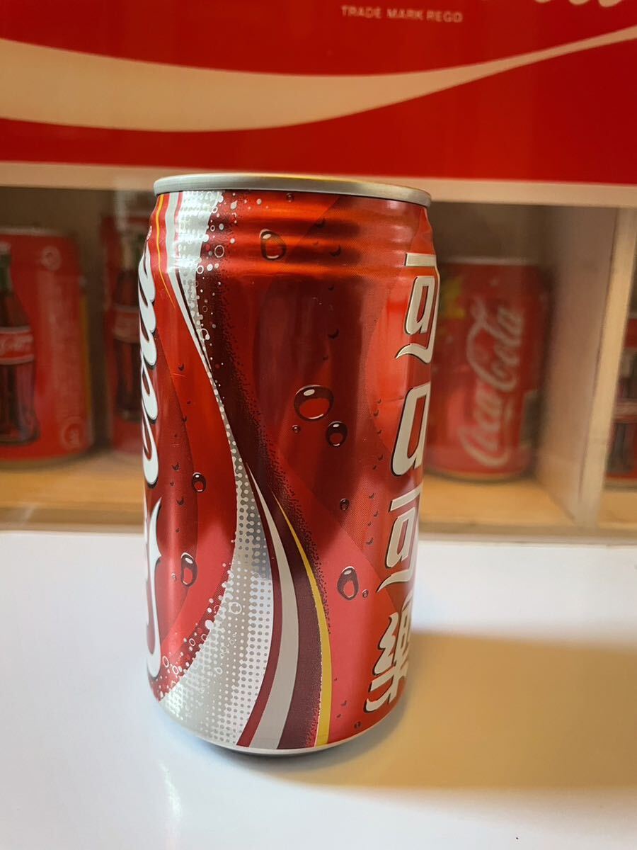 ★Coca-Cola Coke コカ・コーラグッズ コカ・コーラ355m 中国語語表記アルミ缶　 空缶_画像2