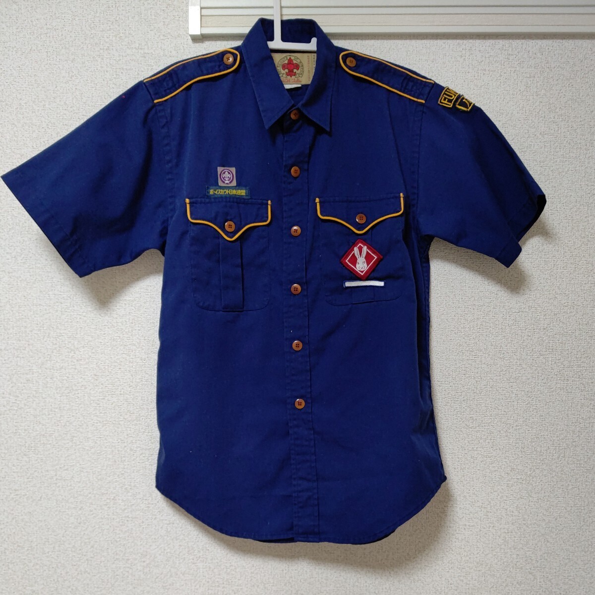 ボーイスカウト カブスカウト カブ隊 旧制服 半袖シャツ サイズ140  ラルフローレン の画像1