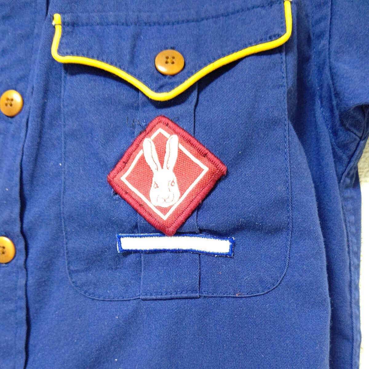 ボーイスカウト カブスカウト カブ隊 旧制服 半袖シャツ サイズ140  ラルフローレン の画像3